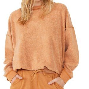FP Movement by Free People Kelly two piece set Cognac, women's size S NWT